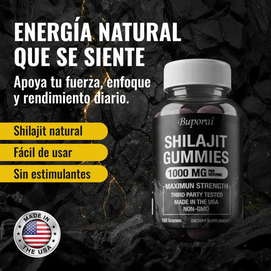 Shilajit Gummies™ Energía Natural Fácil